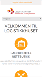 Mobile Screenshot of logistikkhuset.no
